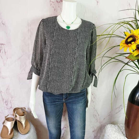 Anthropologie Everleigh pullover fully lined top - Picture 3 of 7